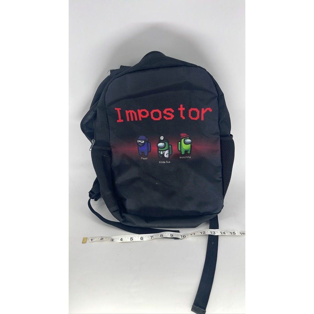 Among Us Impostor Backpack‎ School Travel Daypack Kids Gaming Book Bag